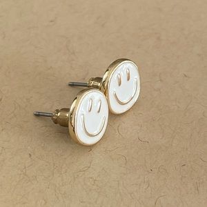 Smile Stud Earrings